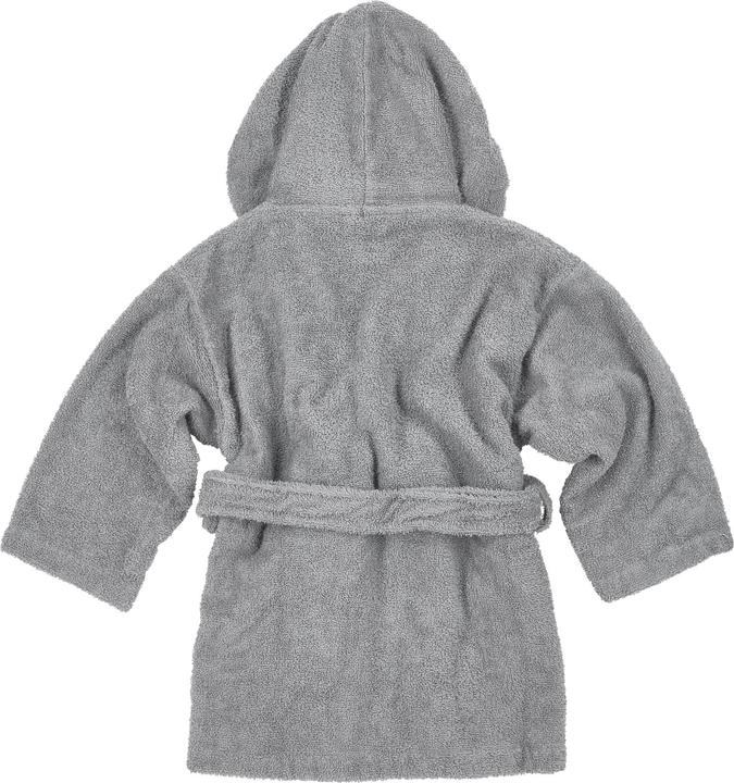 Actual product image Meyco Bathrobe mt 86/92 basic towelling grey (86, 92)