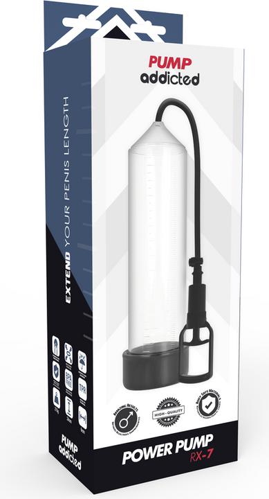 Actual product image Pump Addicted Penis pump " RX-7/ RX-5/ RX-3"