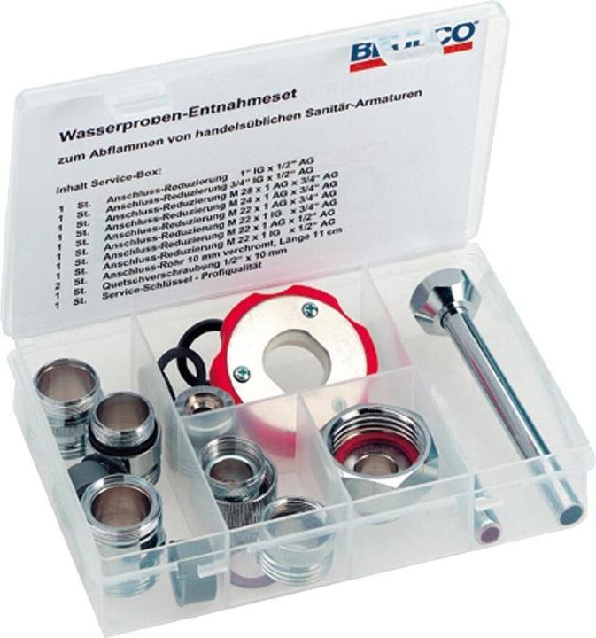 Produktbild Beulco Wasserproben-Entnahmeset 6098 1/4 AG, für Entnahme von Wasserproben