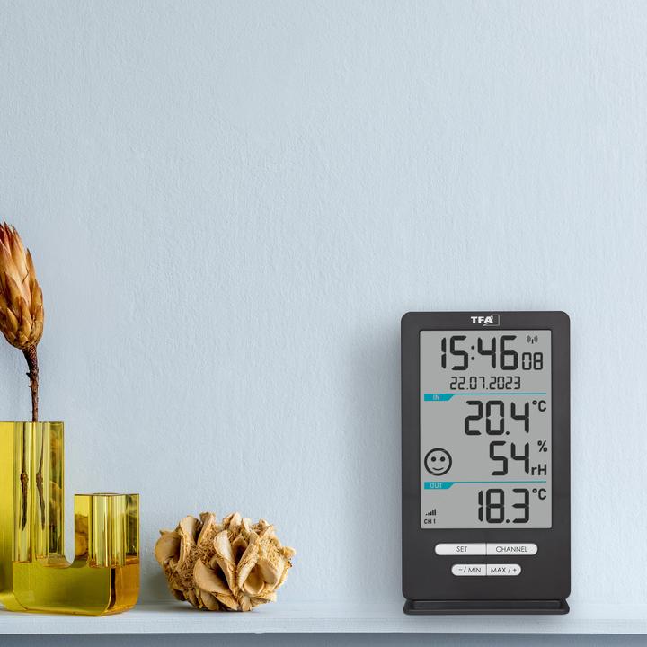 Actual product image TFA Radio thermometer