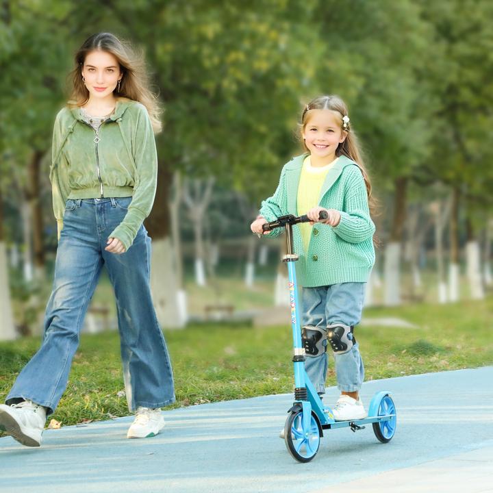 Actual product image Aiyaplay Kinderscooter Kunststoff, Metall Blau