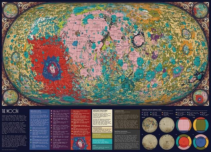 Produktbild Cobble Hill Puzzle Mond 1000 Teile (1000 Teile)