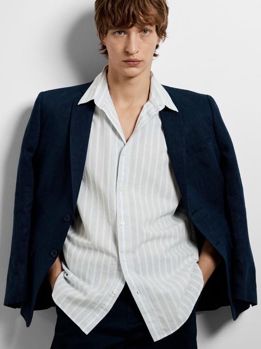 Actual product image Slhregnew-Linen Shirt Ss Classic Noos (XL)