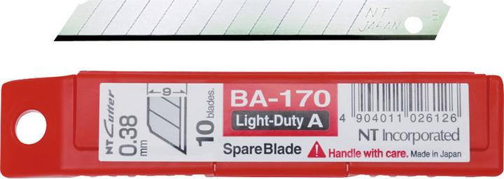 Actual product image NT Cutter Bl-170p (Replacement blade)