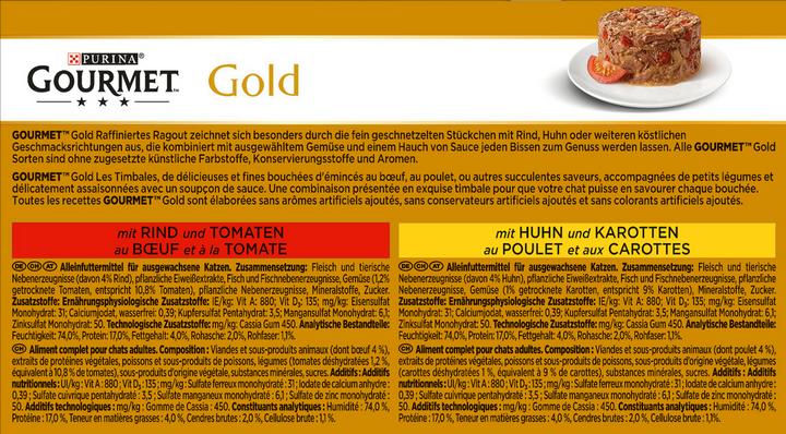 Produktbild Gourmet Gold (Adult, 1 Stk., 340 g)