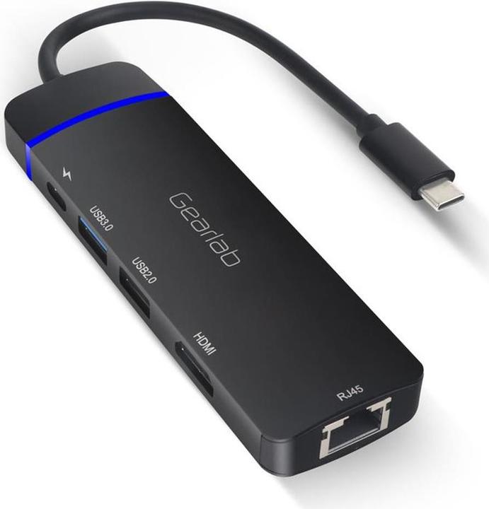 Produktbild Gearlab USB-C 5-in-1 Mobile Hub PD100W (USB-C, 5 Ports)
