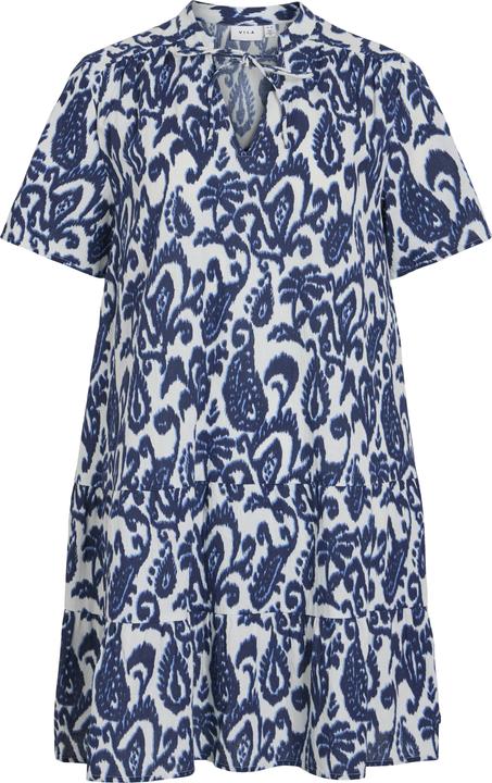 Vila VIMERLE V-Ausschnitt Minikleid (34)