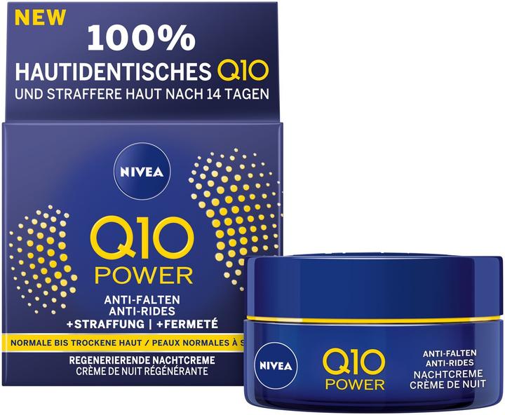 Produktbild NIVEA Q10 Power Anti-Falten Regenerierende Nachtcreme (50 ml)
