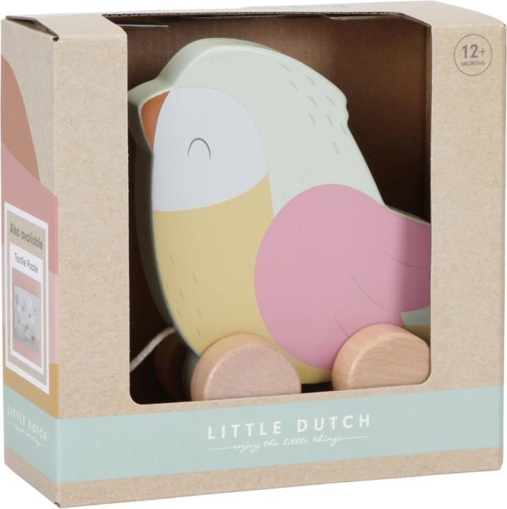 Produktbild Little Dutch Holz Nachziehtier Vogel FSC