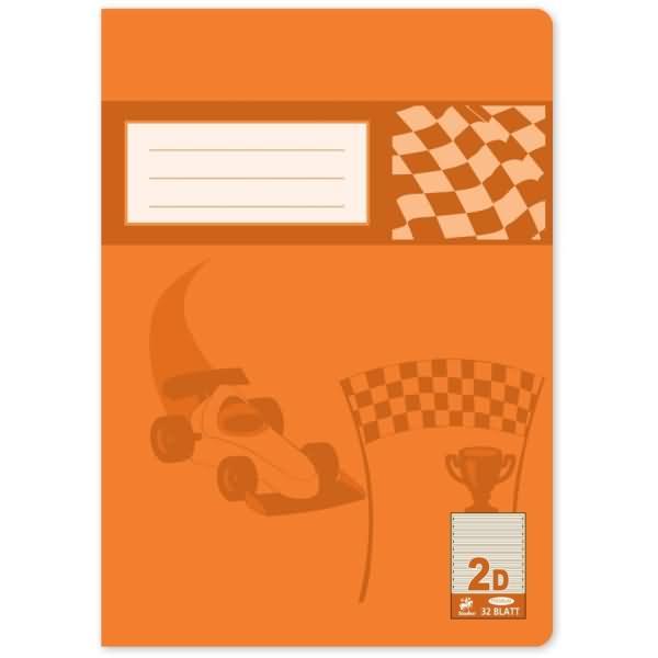 Produktbild Staufen Heft A4 32BL Lin.2 liniert (A4, Liniert, Weicher Einband)