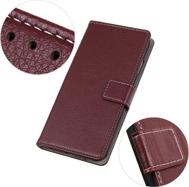 Actual product image MU Classic Litchi Leather Bookcover II Series (Honor 20 Lite)
