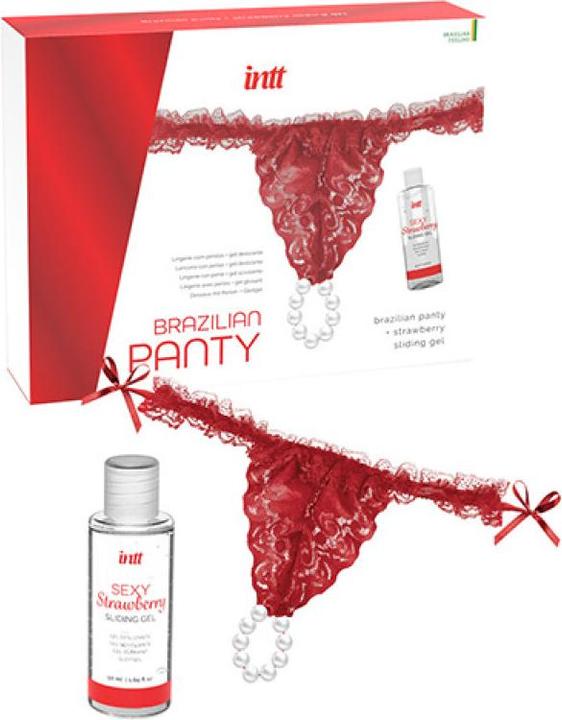 Intt Brazilian Panty - Red (50 ml, Intimspray)