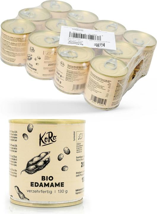 Produktbild KoRo Bio Sojabohnen Edamame mit Salz (1560 g)