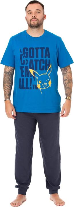 Actual product image Pokémon Gotta Catch Em All pyjamas with long trousers (M)