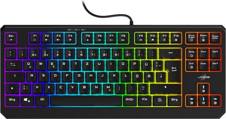 Urage Gaming-Tastatur Exodus 220 TKL, Schwarz (DE, Kabelgebunden)