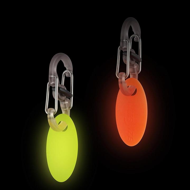 Actual product image Nite Ize NextGlo™ Key ID Tag - 2 pieces assort.