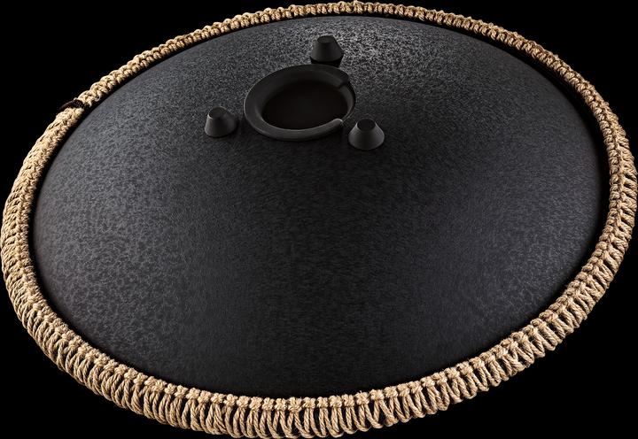 Actual product image Meinl Octave Steel Tongue Drum - D-Kurd - Black (Percussion)