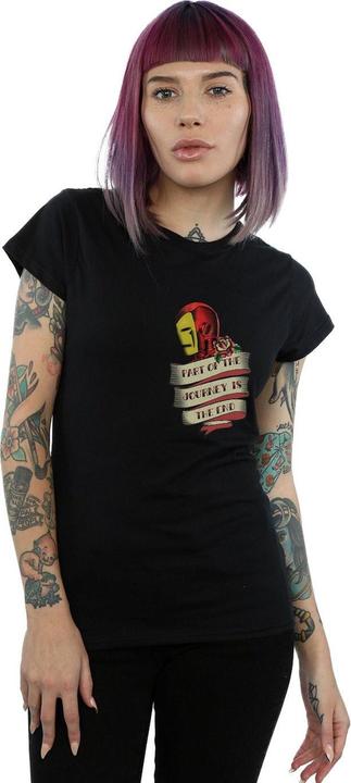 Produktbild Iron Man Tattoo Journey Breast Print TShirt (XL)