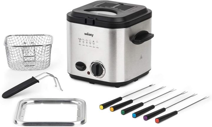Actual product image Wëasy - TB600 - Frituur- en fonduepan 2-in-1 - 1.2L