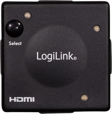 Produktbild LogiLink Switch HDMI 3x1-Port, 1080p
