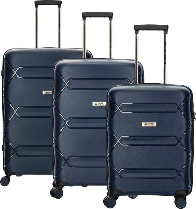 Enrico Benetti Kingston 3er Kofferset (93 l, L (90 - 115l))
