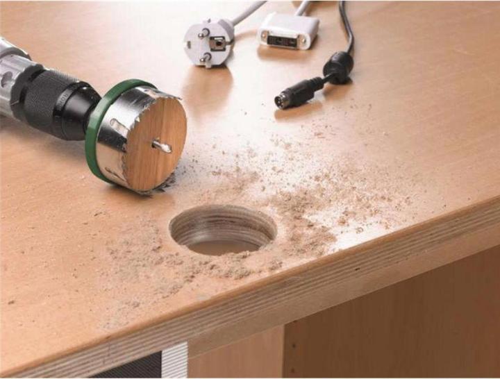 Actual product image kwb Hole saw set 46-94 7-piece battery (46, 53, 59, 73, 66 mm, 82 mm, 94 mm)