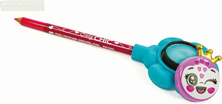 Actual product image Clementoni Crazy Chic Lidschatten und Lipliner Flower - Türkis