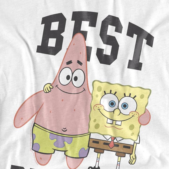 Image du produit Spongebob Squarepants - T-shirt BEST BUDDIES - Homme (L)