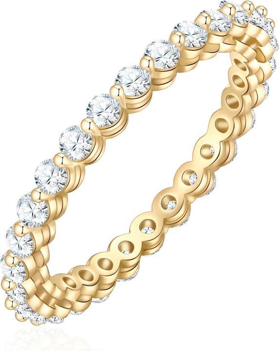 Immagine prodotto Glanzstücke München Anello da donna in argento 925 - 36488 (48, 925 Argento)