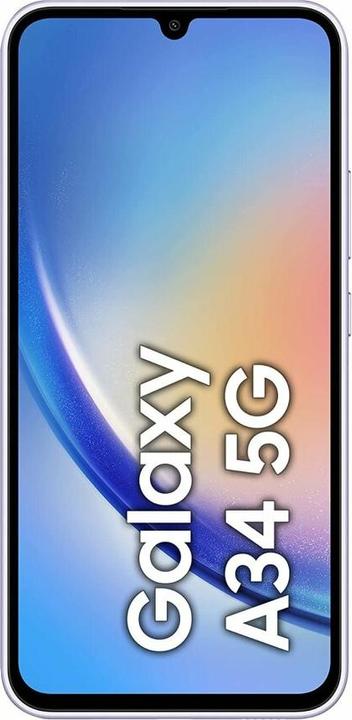 Actual product image Samsung Display + Frame A346B Galaxy A34 5G purple GH82-31200D (Display, Galaxy A34)