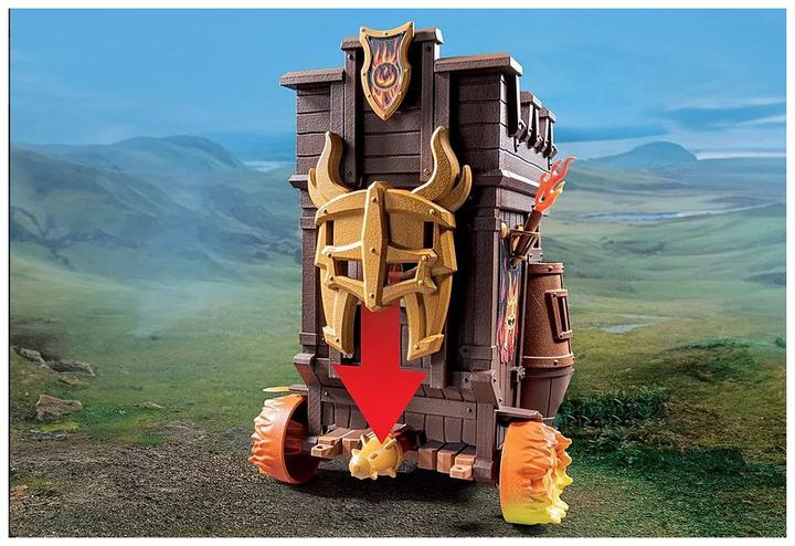 Produktbild Playmobil Angriffswagen mit Feuerkanone (71643, Playmobil Novelmore)