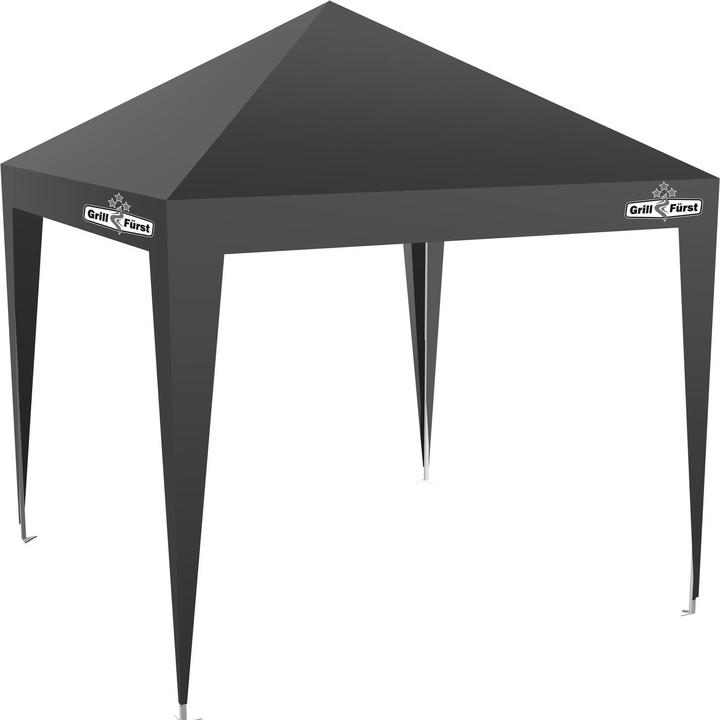 Grillfürst Grillpavillon ohne Abzug / Gartenpavillon / Gartenzelt 3x3m v2 (300 cm, 300 cm)