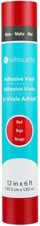 Actual product image Silhouette Matt vinyl red
