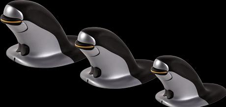 Image du produit Fellowes Penguin Ambidextrous Vertical Mouse (Sans fil)