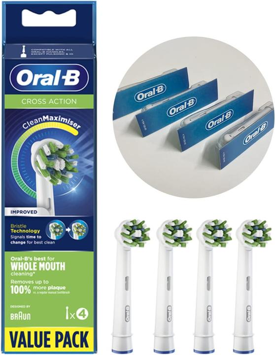 Actual product image Oral-B CrossAction EB50-4 hand instrument (4 x)