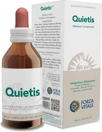 Image du produit Forza Vitale Gouttes Ecosol Quietis 100ml (100 ml)