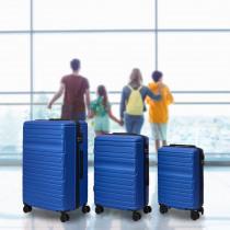 Jet Lag koffer acapulco blau x3 35l 66l 104l (35 l, L (90 - 115l))