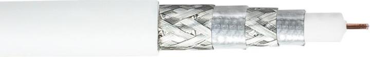 Produktbild Good Connections SAT Antennenkabel SmartFLEX, IEC/Koax Stecker abgewinkelt an Buchse, vergoldet, vierfach geschirmt (120 dB, Antennenkabel)