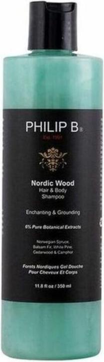 Immagine prodotto Philip B. Nordic Wood - Shampoo per capelli e corpo (350 ml, Shampoo liquido)