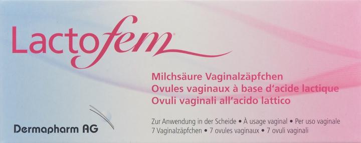 Image du produit Lactofem Milchsäure Vaginalzäpfchen (193.20 ml, Suppositoires vaginaux)