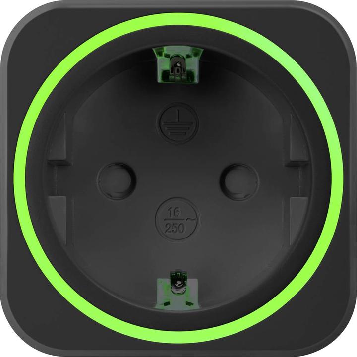 Produktbild Voltcraft SEM6000 BLACK Energiekosten-Messgerät Bluetooth®-Schnittstelle, Datenexport, Datenloggerfunktion, TR