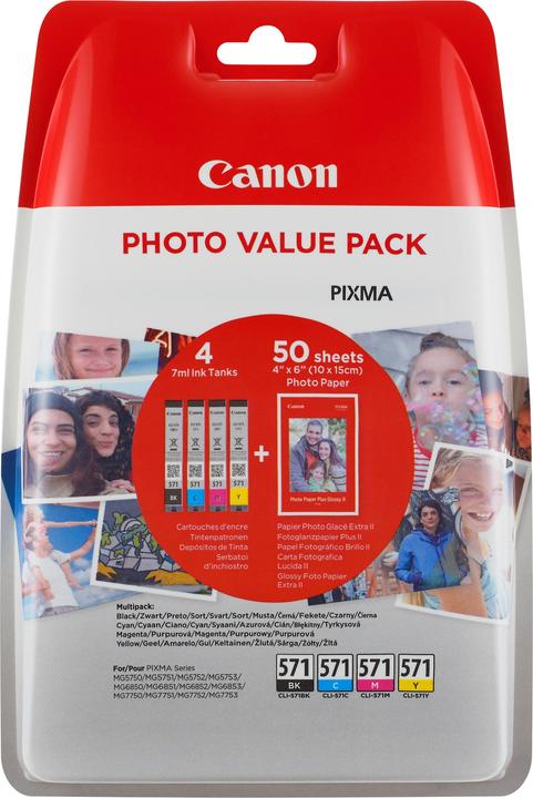 Immagine prodotto Canon Cli-571 (M, FC, C, Y)