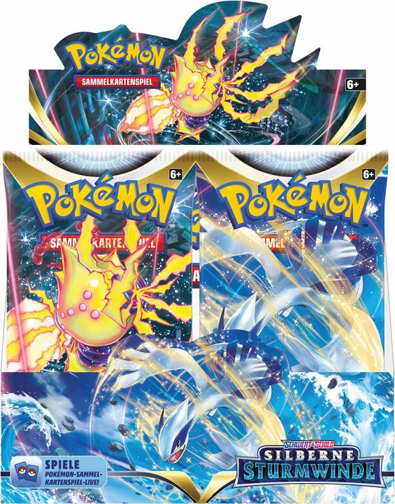 Pokémon Épée et bouclier - Vents d'orage argentés (Allemand)