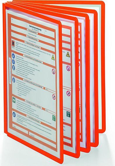 Actual product image Durable Transparent panel with profile frame