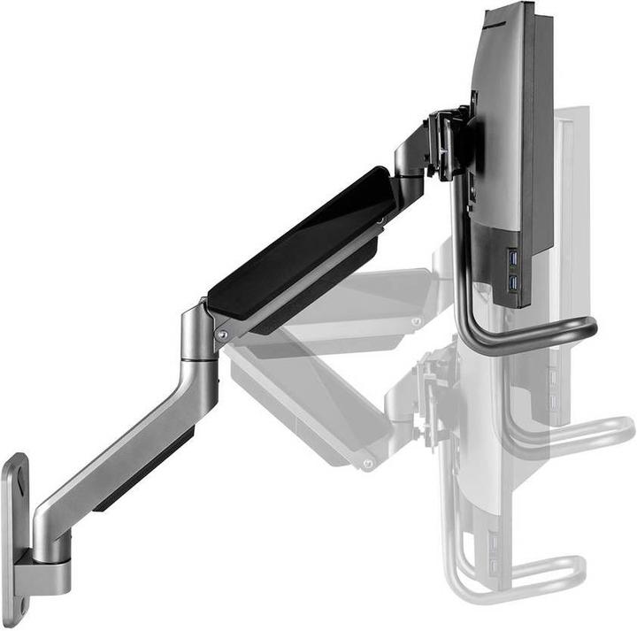 Produktbild myWall My Wall HL 53L Monitor-Wandhalterung 43,2cm (17/ ) - 81,3cm (32/ ) Schwenkbar, Drehbar (Wand, 32.01", 8 kg)