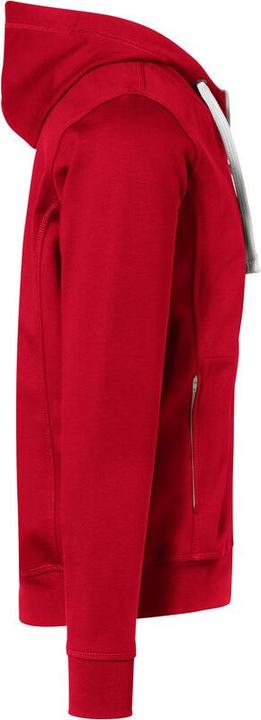 Immagine prodotto Hakro Giacca con cappuccio Bonded rosso/argento, XS (XS)