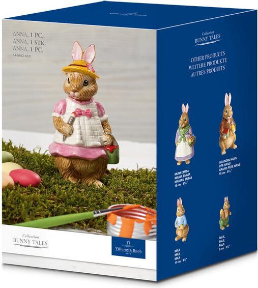 Actual product image Villeroy & Boch Decoration bunny Anna BUNNY TALES (1 x, 5 x 6 x 12.5 cm)