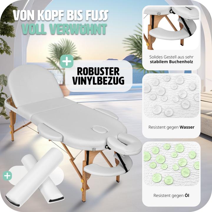 Produktbild tectake Massageliege oval