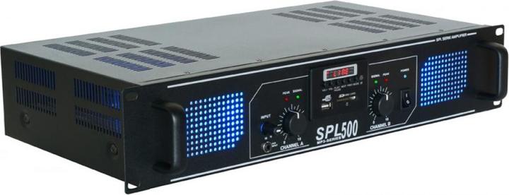 Actual product image Skytec Power amplifier SPL 500MP3 (Final stage)