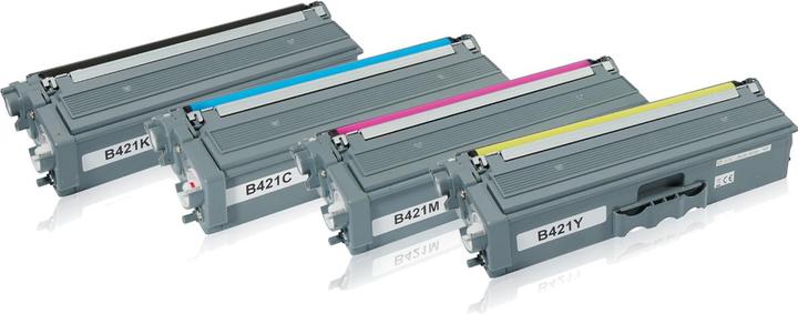 Immagine prodotto Inkadoo Toner Il multipack compatibile con Brother TN-421 contiene 4x cartucce toner nero ciano magenta... (M, FC, Y, C)